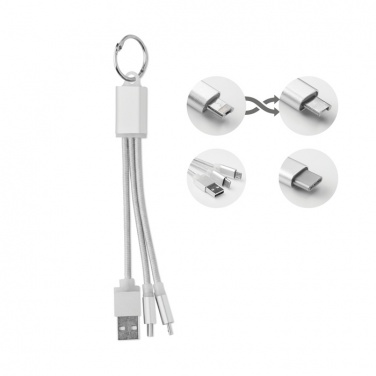 Logotrade reklaamtoote foto: USB-tüüpi C-kaabliga võtmehoidja Salaspils