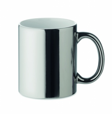 Logotrade ärikingituse foto: Metallist keraamiline kruus 300 ml
