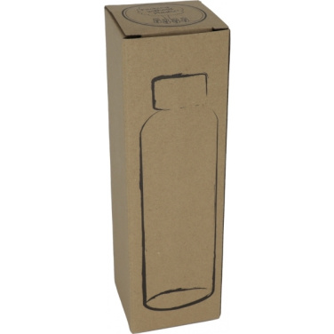 Logotrade firmakingi foto: Klaaspudel Klagenfurt roostevabast terasest korgiga 500 ml