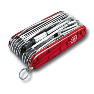 Logo trade meene pilt: Taskunuga SwissChamp, läbipaistev Victorinox