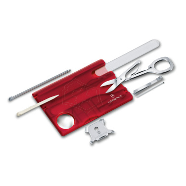 Logotrade reklaamkingituse foto: Mitmeotstarbeline SwissCard küünehooldus Victorinox
