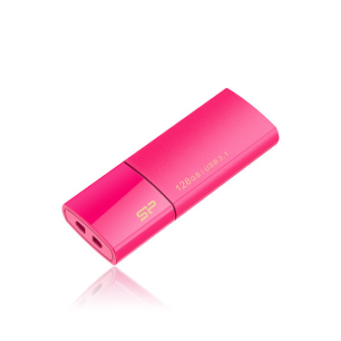 Logo trade meened foto: Pendrive Silicon Power 3.0 Blaze B05, roosa