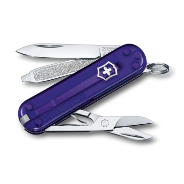 Logo trade reklaamkingituse pilt: Taskunuga Classic SD läbipaistev Victorinox