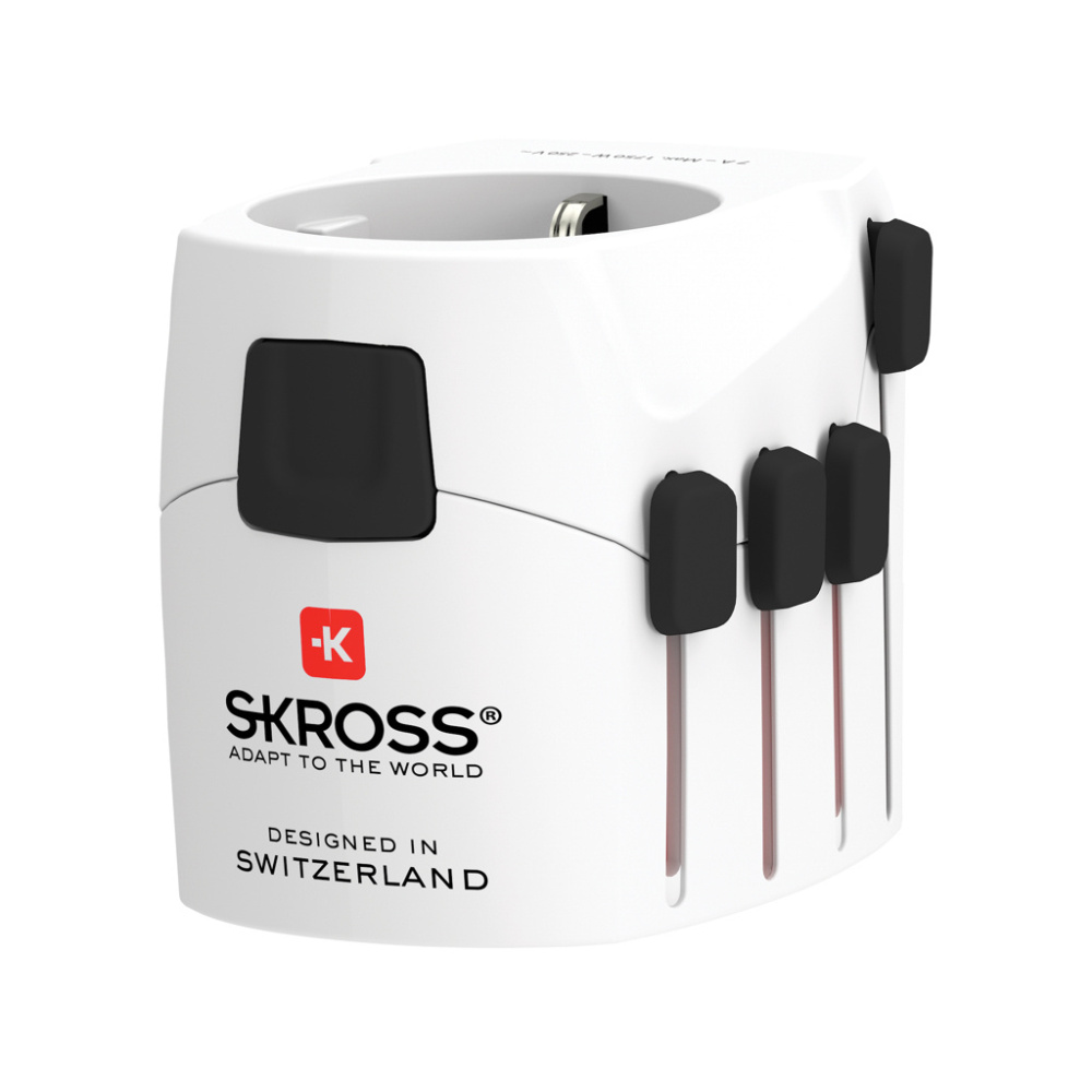 Logotrade firmakingi foto: SKROSS Pro 3-pooluseline maailmareisi adapter