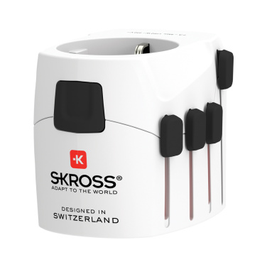 Logo trade firmakingituse pilt: SKROSS Pro 3-pooluseline maailmareisi adapter