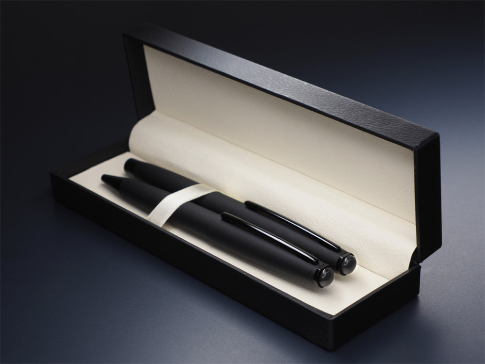 Logotrade meene foto: Obsidiaan pastapliiatsite komplekt 1290036
