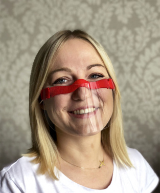 Logo trade reklaamkingid foto: HESTIA näokaitse - läbipaistev mask suu ja nina jaoks 1452162