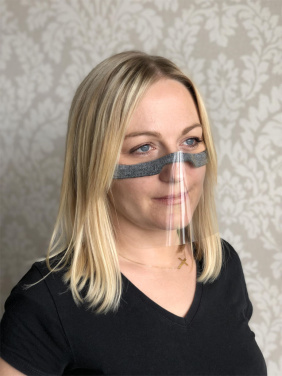 Logotrade ärikingid pilt: KALIPSO näokaitse - läbipaistev mask suu ja nina jaoks 1447162