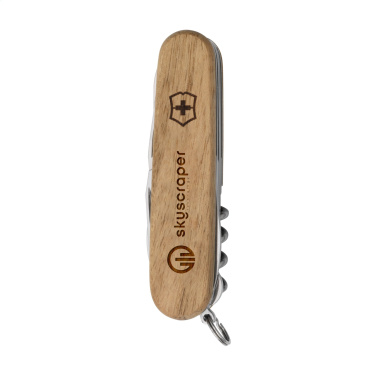 Logotrade reklaamkingitused pilt: Victorinox Huntsman Puidust taskunuga