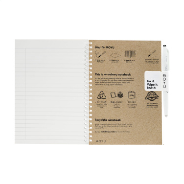 Logotrade firmakingitused pilt: MOYU kustutatav kivipaberist märkmik CraftCover 18 lk