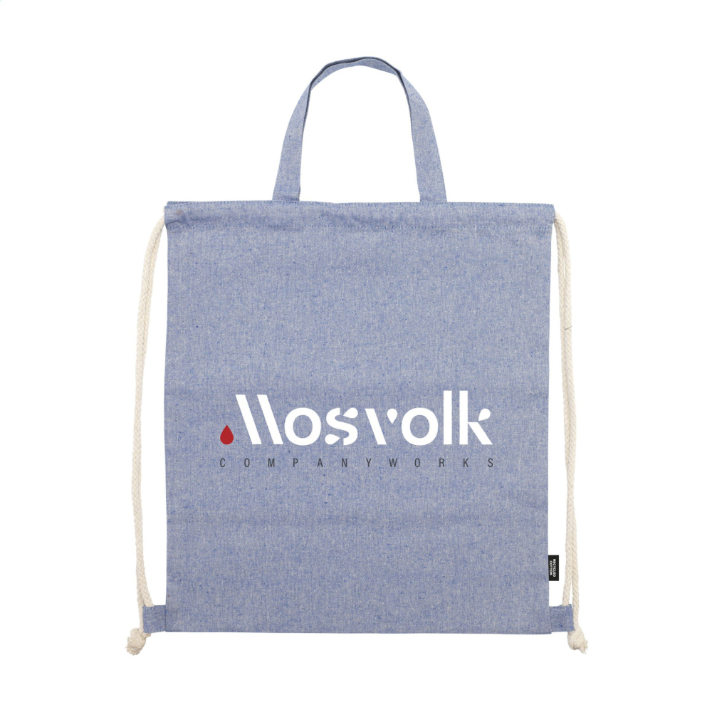 Logo trade reklaamkingi pilt: GRS Recycled Cotton PromoBag Plus (180 g/m²) seljakott