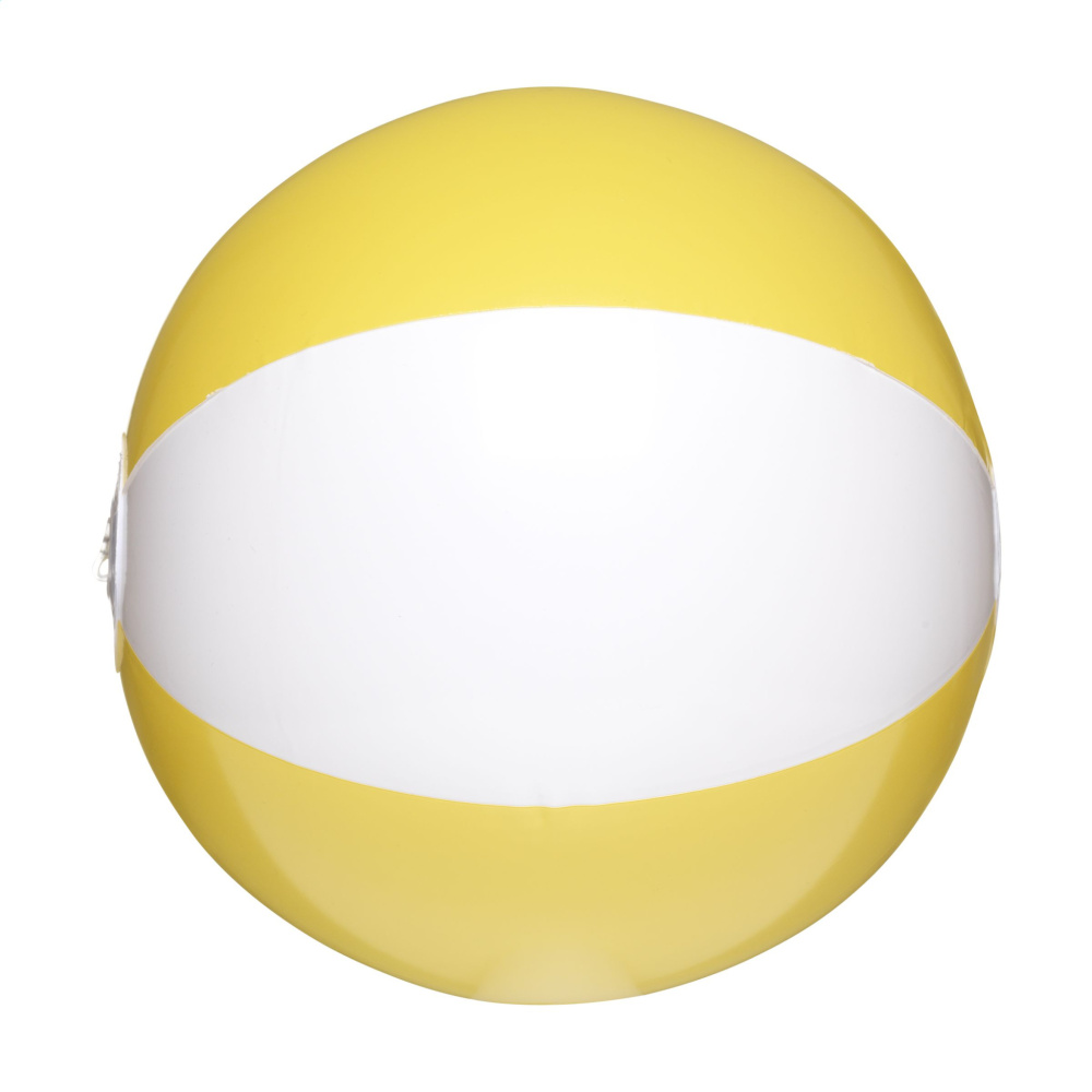 Logo trade reklaamkingi pilt: Kollane rannapalll Ø 27 cm