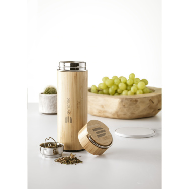 Logotrade firmakingid pilt: Nikko 330 ml bambusest termopudel/termotass