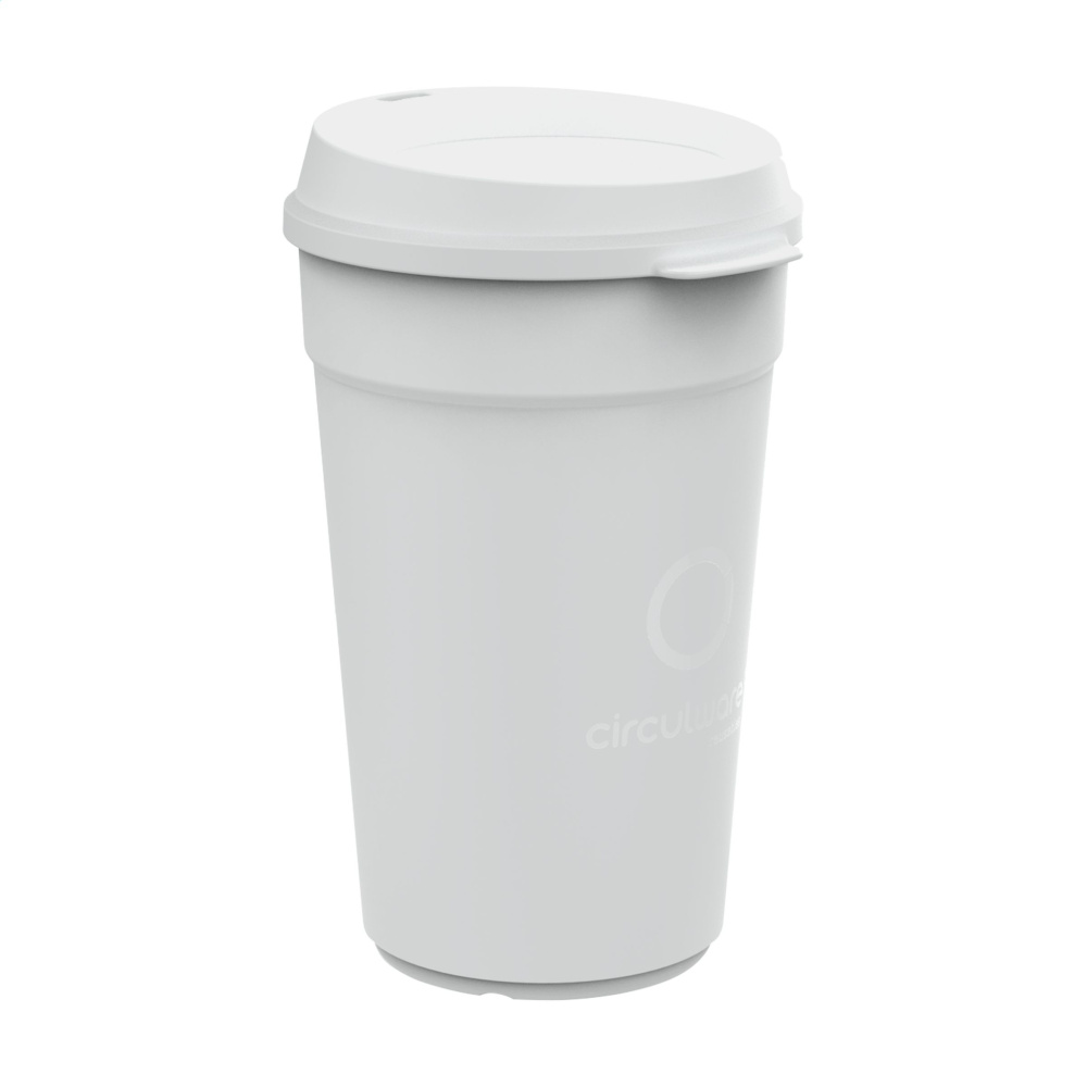Logo trade reklaamtoote pilt: CirculCup kaanega kohvitops 400 ml