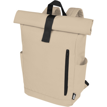 Logotrade ärikingituse foto: Byron 15,6" GRS RPET rull-top seljakott 18L