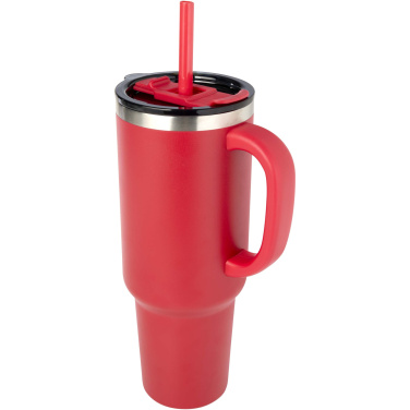 Logotrade ärikingi foto: Sydney 1200 ml RCS-sertifikaadiga termoskruus kõrrega