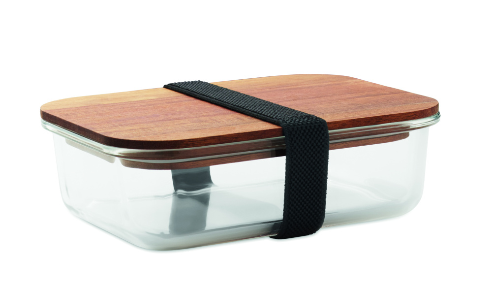 Logotrade meene foto: Klaasist lõunakarp 800ml VITRIO LUNCH