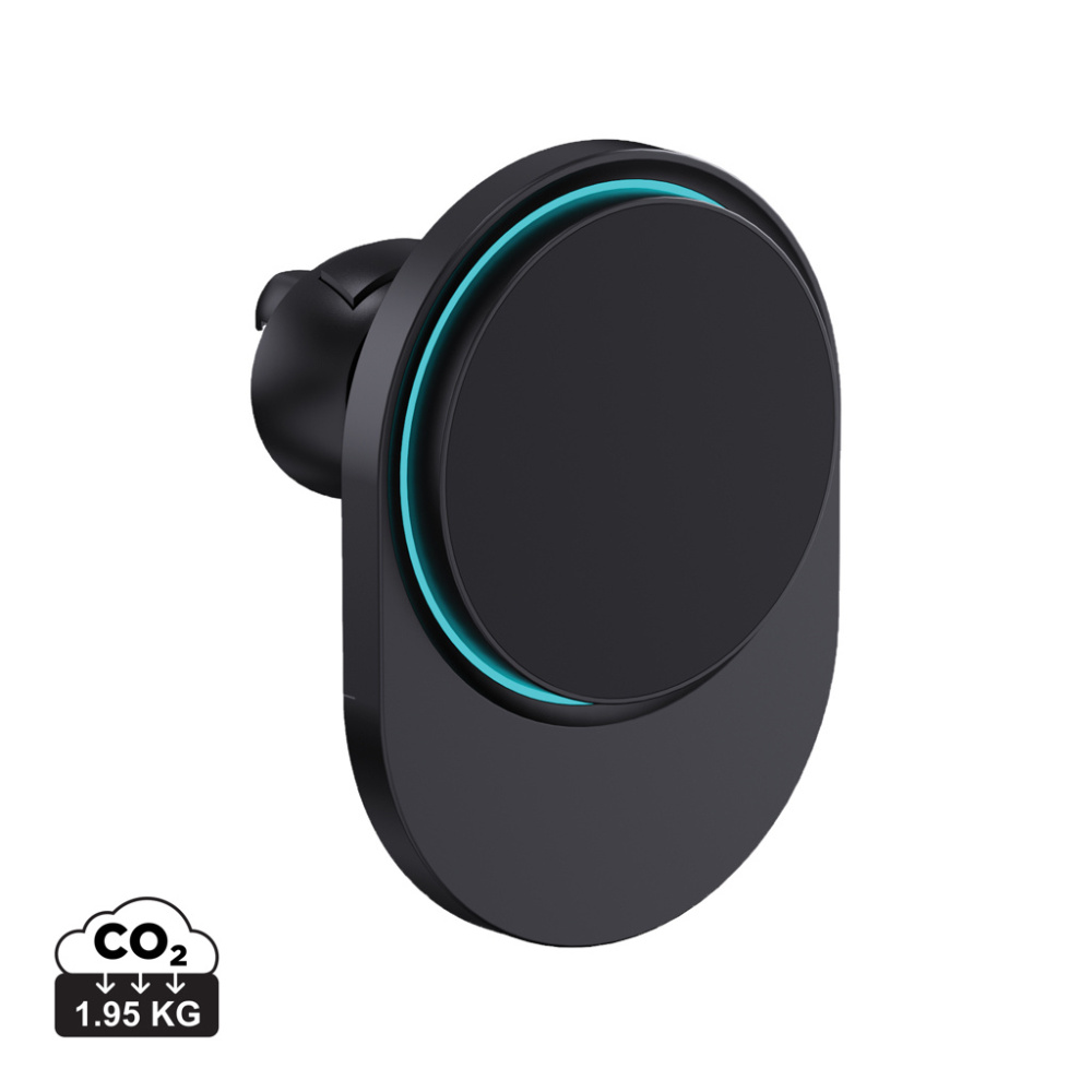 Logotrade reklaamtooted pilt: PowerCruze RCS plastikust 15W magnetiga laadija autohoidik