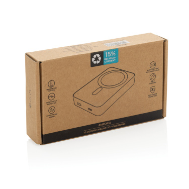 Logotrade reklaamkingituse foto: Amporia 10 000 mAh magnetiline akupank