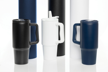 Logo trade firmakingid foto: Embrace lekkekindel roostevabast terasest kruus 900ml