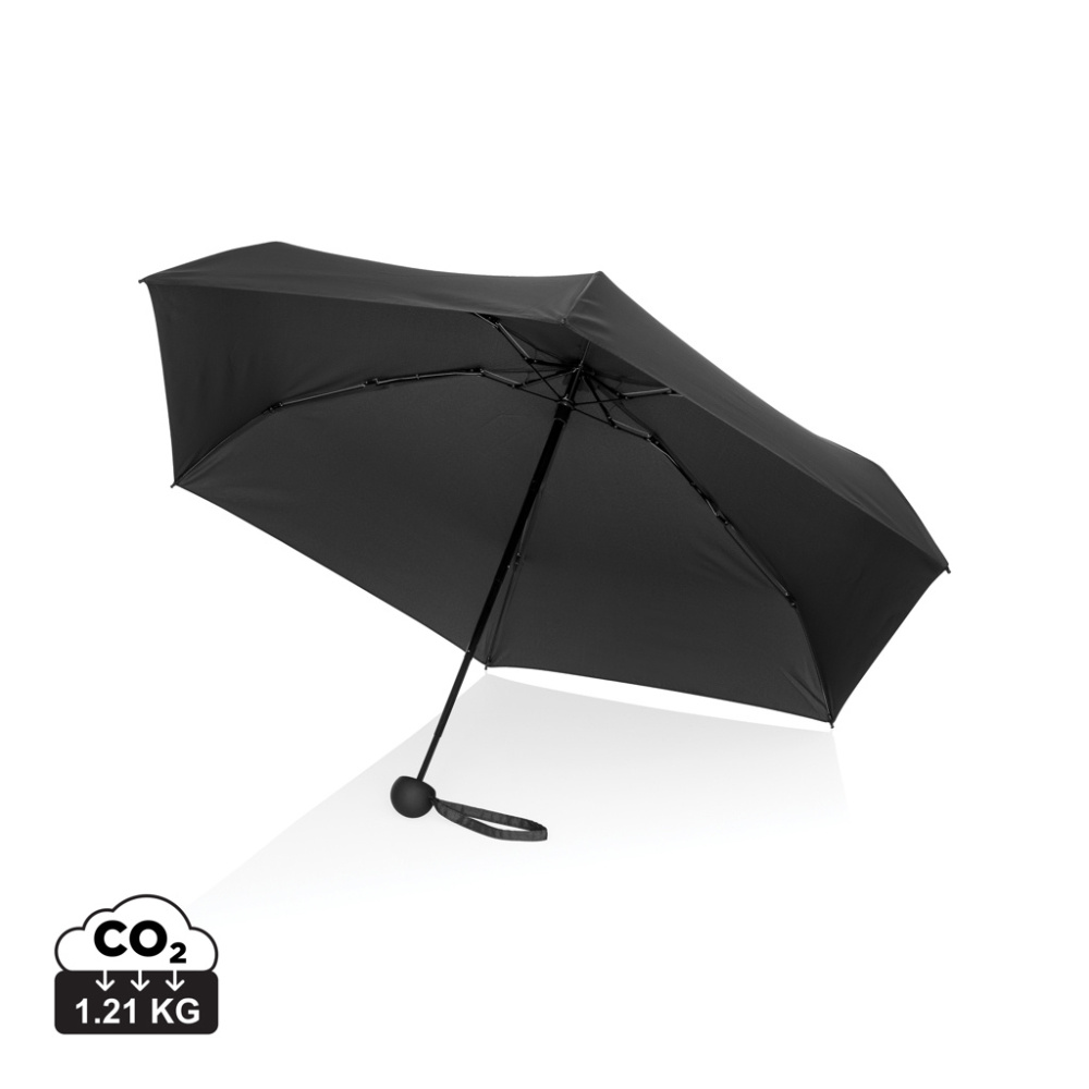 Logotrade reklaamtooted pilt: 19,5-tolline Aware™ RPET supermini manuaalne 190T vihmavari