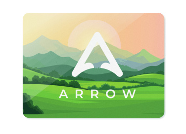 Logotrade reklaamkingid pilt: MAGREC 75 PVC-st ristkülikukujuline magnet