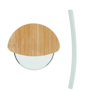 Logo trade reklaamtooted foto: NAPOL ümmargune bambusest pitsalõikur