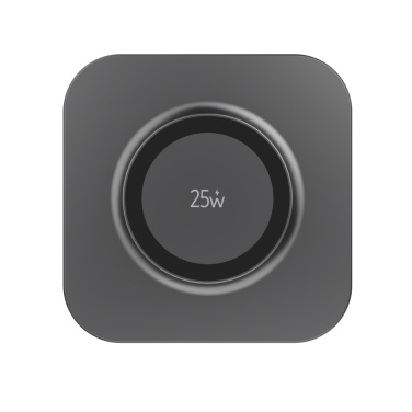 Logo trade reklaamkingituse pilt: Quantum ülikiire 25W magnetiline juhtmevaba laadimisalus