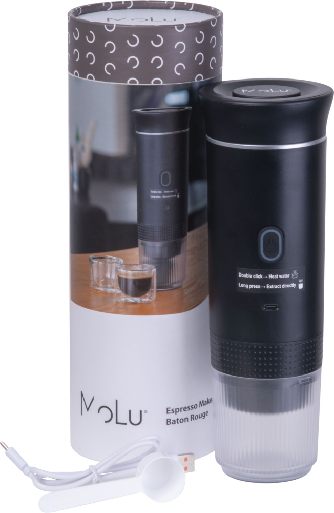 Logo trade reklaamtooted foto: Espresso valmistaja Baton Rouge MoLu