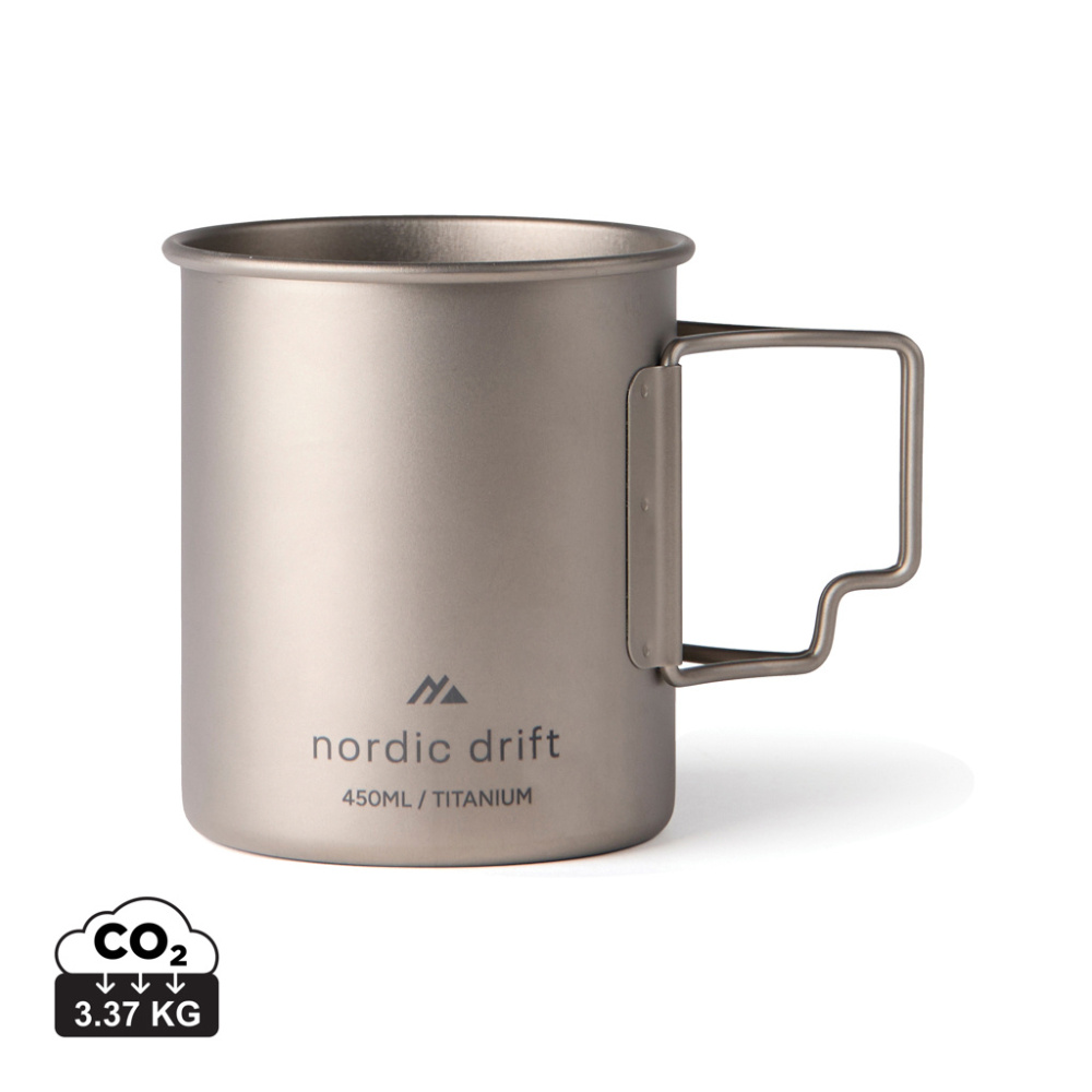 Logotrade ärikingituse foto: Nordic Drift Trail Ultra Light Titanium 450ml kruus