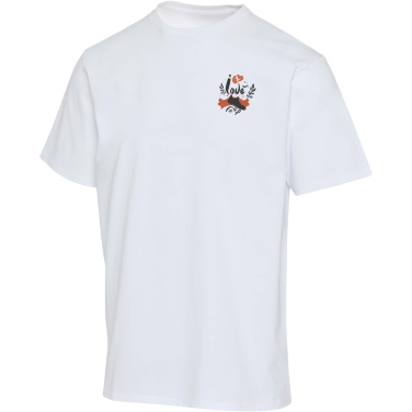 Logotrade meene foto: Lucas 280 g/m2 unisex OCS orgaaniline ülisuur T-särk