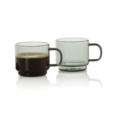 Logotrade reklaamkingituse foto: AdHoc Impact espressotassid 70ml, 2 tk komplekt