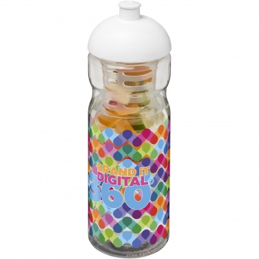 Logotrade liikelahja mainoslahja kuva: H2O Active® Base 650 ml kupukantinen urheilujuomapullo & uuttaja