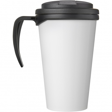 Logo trade liikelahjat tuotekuva: Brite-Americano® Grande 350 ml muki, läikyttämätön kansi