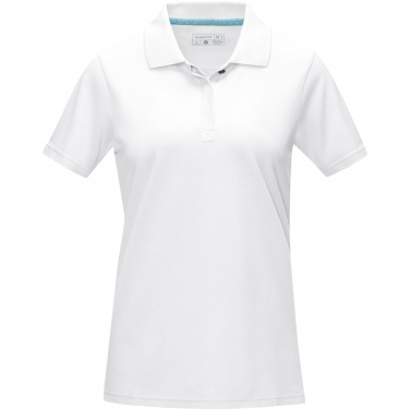 Logotrade mainoslahjat kuva: Graphite short sleeve women’s organic polo