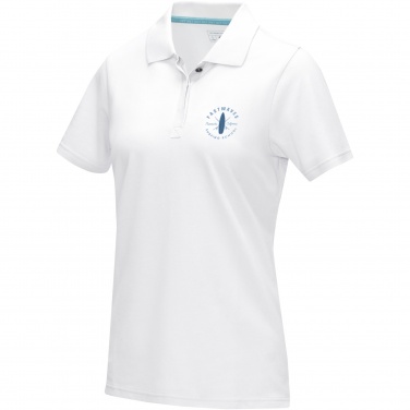 Logotrade liikelahjat mainoslahjat tuotekuva: Graphite short sleeve women’s organic polo