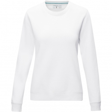 Logo trade mainostuote kuva: Jasper women’s organic recycled crewneck sweater