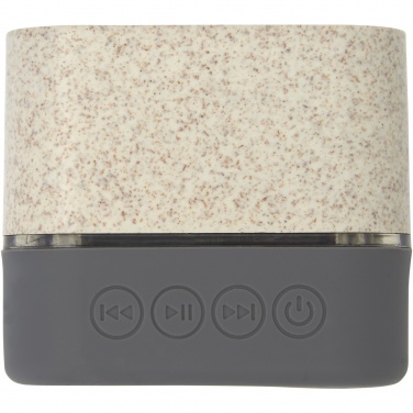 Logotrade liikelahja tuotekuva: Aira Bluetooth® -kaiutin, vehnänolkea