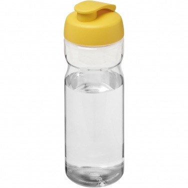 Logo trade mainoslahjat tuotekuva: H2O Active® Base Tritan™ 650 ml urheilujuomapullo pikalukittavalla korkilla