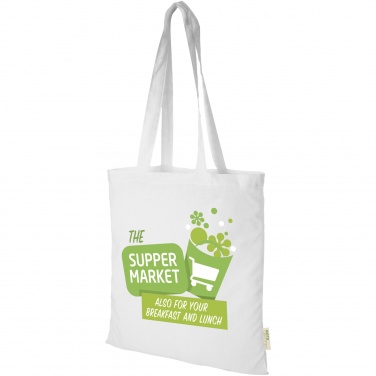 Logotrade mainoslahja ja liikelahja kuva: Orissa 140 g/m² organic cotton tote bag 7L