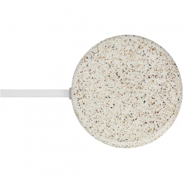 Logo trade mainoslahjat ja liikelahjat kuva: Terrazzo 10 W:n langaton latausalusta bambusta