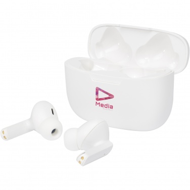 Logo trade liikelahjat mainoslahjat kuva: Essos 2.0 True Wireless -nappikuulokkeet kotelossa, jotka muodostavat laiteparin automaattisesti