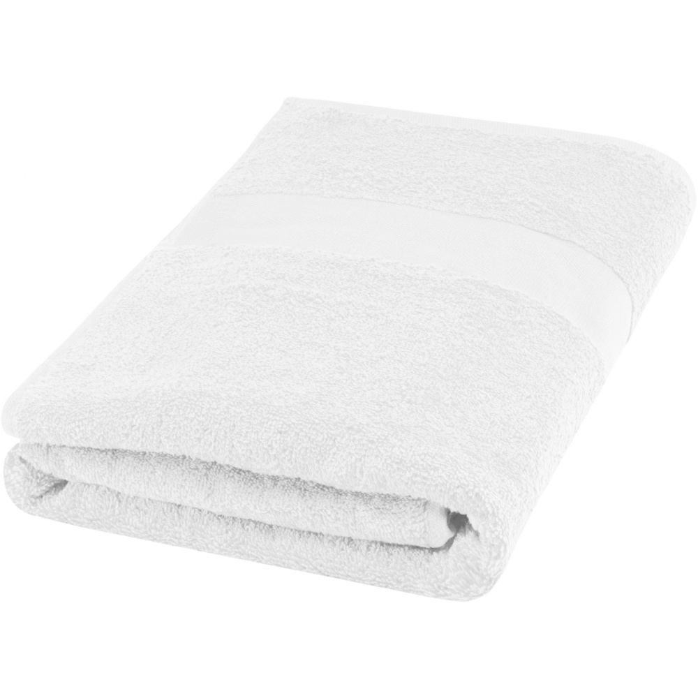 Logotrade liikelahja mainoslahja kuva: Amelia puuvillainen pyyhe, 450 g/m², 70x140 cm