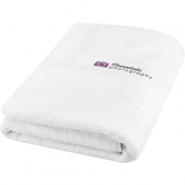 Logotrade liikelahja mainoslahja kuva: Amelia puuvillainen pyyhe, 450 g/m², 70x140 cm