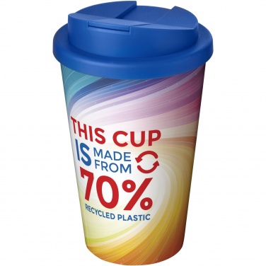 Logotrade liikelahjat kuva: Brite-Americano® Eco 350 ml:n läikyttämätön eristetty kahvimuki