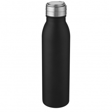 Logo trade liikelahjat mainoslahjat kuva: Harper 700 ml:n RCS-sertifioidusta ruostumattomasta teräksestä valmistettu vesipullo metallisilmukalla