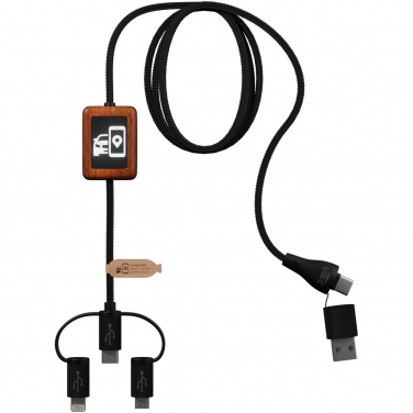 Logotrade mainoslahja tuotekuva: SCX.design C46 5-in-1 CarPlay-kaapeli