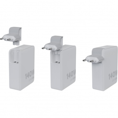 Logo trade mainoslahja ja liikelahja tuotekuva: Xtorm XVC2140 GaNUltra 140 W matkalaturi 240 W USB-C PD -kaapelilla