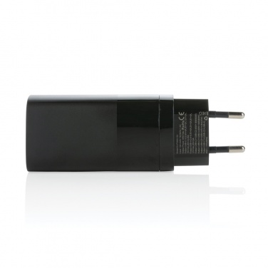 Logo trade mainoslahjat ja liikelahjat kuva: Philips 65 W erittäin nopea PD 3-porttinen USB-laturi