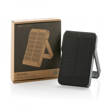 Logo trade mainostuote kuva: Skywave RCS 5000mAh 10W aurinkovirtapankki RCS muovista
